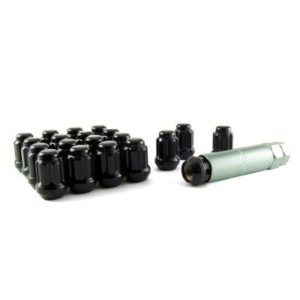Gorilla Automotive 20-Piece 14mmx1.50 Spline Lug Nut Kit (Black) - 26143SBC