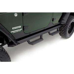 Rampage Universal Rock Rail Steps (Black) - 26410034