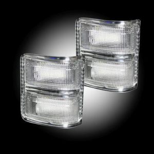 RECON LED Side Mirror Lenses - 264140WHCLS