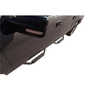 Rampage Slimline Side Bar Steps (Textured Black) - 26625