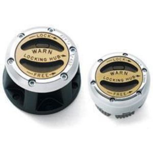 Warn Premium Manual Locking Hubs (Chrome ) - 28771