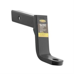 Smittybilt 6 Inch Drop Ball Mount (Black) - 2906