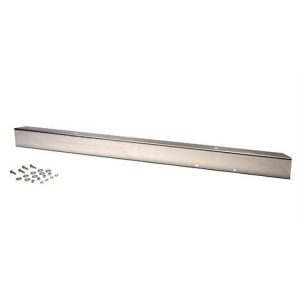 Kentrol 54 Inch Front Stainless Steel Bumper without Holes (Stainless Steel) - 30430WH