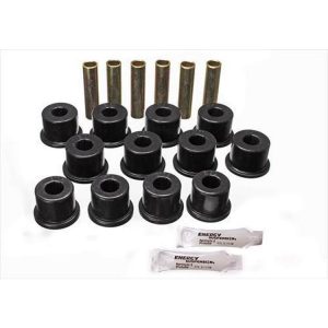 Energy Suspension Rear Leaf Spring Bushing Set (Black) - 3.2128G