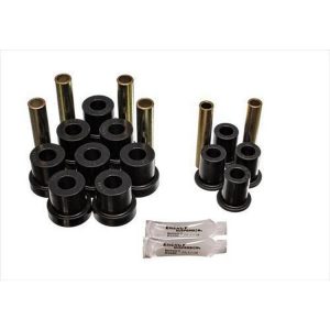 Energy Suspension Front Leaf Spring Bushing Set (Black) - 3.2130G