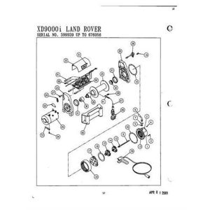 Warn Wire Rope Assembly - 3/8 Inch X 80ft. - 32403