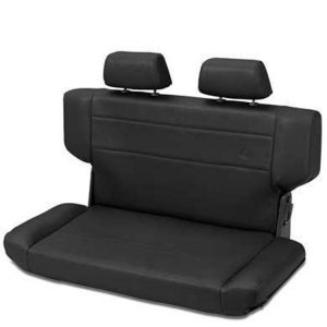 Bestop Trailmax II Fold and Tumble Rear Seat (Black) - 39439-15