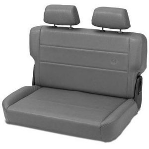 Bestop Trailmax II Fold and Tumble Rear Seat (Gray) - 39441-09
