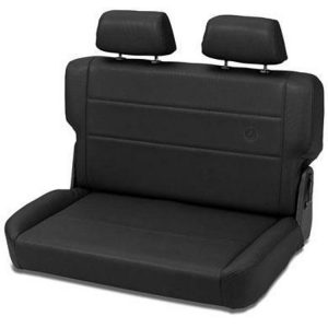 Bestop Trailmax II Fold and Tumble Rear Seat (Black) - 39441-15