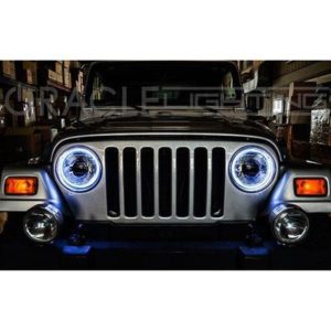 Oracle Lighting LED Surface Mount ColorSHIFT Headlight Halo Kit with 2.0 Controller - 3947-333