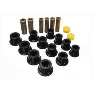 Energy Suspension Front Leaf Spring Bushing Set (Black) - 4.2148G