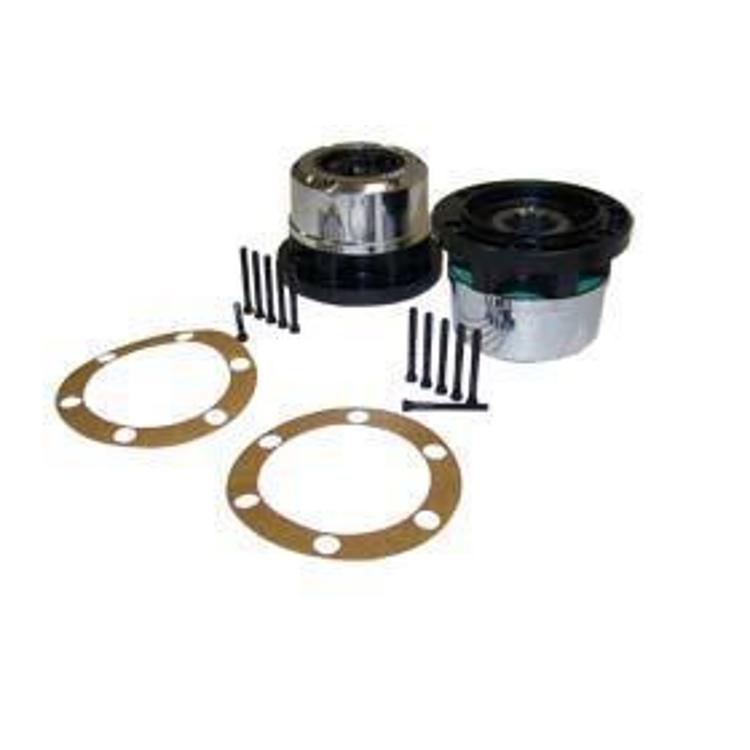 Crown Automotive Manual Locking Hub Set (Chrome ) - 400501