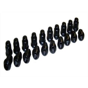 Crown Automotive 1/2 Inch-20 Black Lug Nut 20 Piece Kit - 4006956BLKK