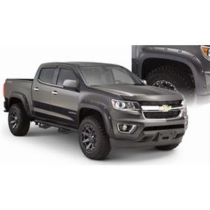 Bushwacker Chevrolet Colorado Pocket Style Front Fender Flares (Paintable) - 40137-02