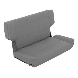 Smittybilt Fold and Tumble Rear Seat (Charcoal) - 41511