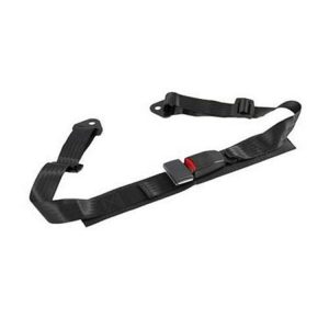 Corbeau 2 Point Bolt-In Lap Belts (Black) - 42001B