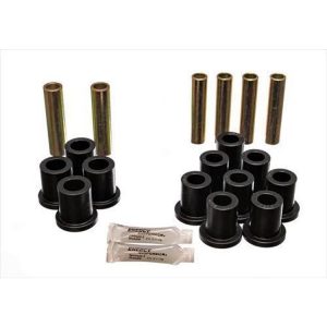 Energy Suspension Rear Leaf Spring Bushing Set (Black) - 4.2103G