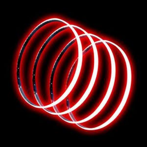 Oracle Lighting LED Illuminated Wheel Rings (Red) - 4215-003
