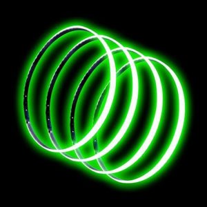 Oracle Lighting LED Illuminated Wheel Rings (Green) - 4215-004