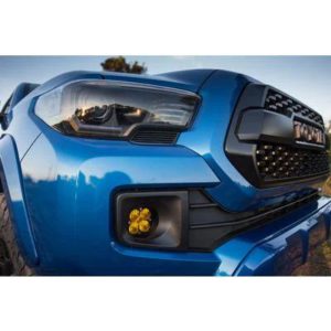 Baja Designs Squardron Sport Fog Pocket Kit (Amber) - 447115