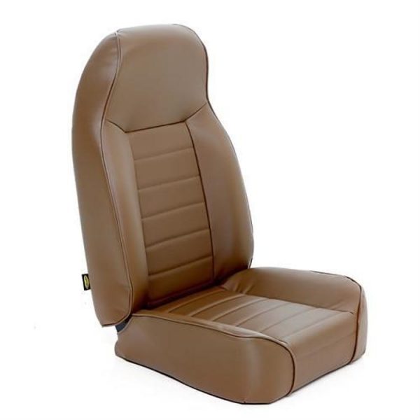 Smittybilt standard high-back bucket seat in spice denim