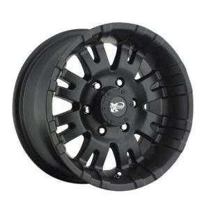 Pro Comp 01 Series Raven, 17x9 Wheel with 6 on 5.5 Bolt Pattern - Satin Black - 5001-7983