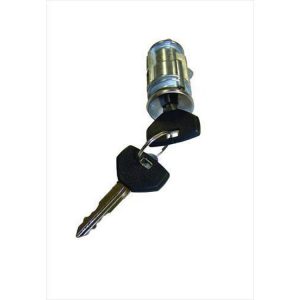 Crown Automotive Ignition Lock Cylinder and Keys (Chrome) - 5003843AAK