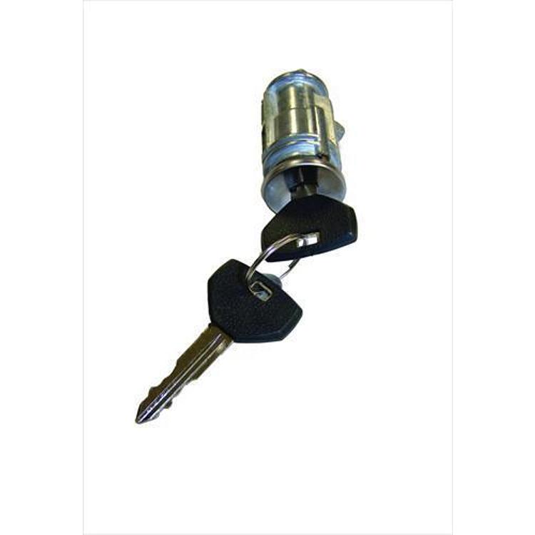 Crown Automotive Ignition Lock Cylinder and Keys (Chrome) - 5003843AAK
