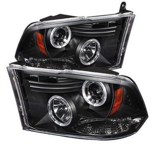 Spyder Auto Group Halo LED Projector Headlights (Black) - 5010032