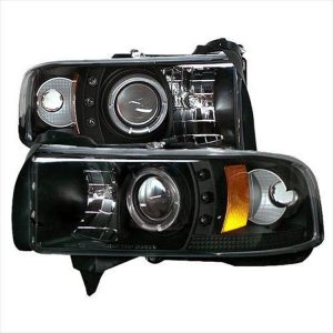 Spyder Auto Group CCFL LED Projector Headlights (Black) - 5010063