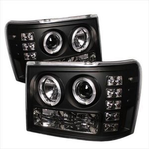 Spyder Auto Group Halo Projector Headlights (Black) - 5010605
