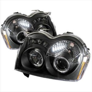 Spyder Auto Group Halo LED Projector Headlights (Black) - 5011091