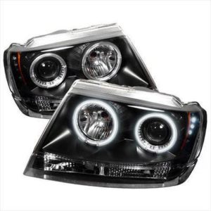 Spyder Auto Group CCFL LED Projector Headlights (Black) - 5011121