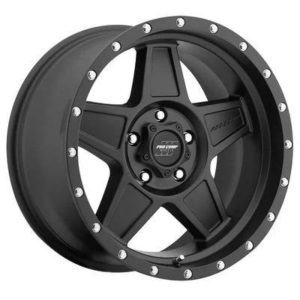 Pro Comp 35 Series Predator, 18x9 Wheel with 5 on 5 Bolt Pattern - Satin Black - 5035-8973