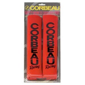 Corbeau 3 Inch Harness Belt Pads (Red) - 50507