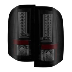 Spyder Auto Group Version 2 LED Tail Lights (Black/Smoke) - 5082626