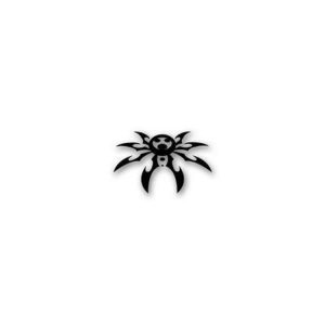 Poison Spyder Spyder Logo Decal in Black (Black) - 51-46-032-B