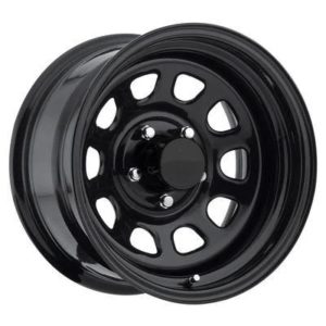 Pro Comp 51 Series Rock Crawler, 17x8 Wheel with 6 on 5.5 Bolt Pattern - Black - 51-7883