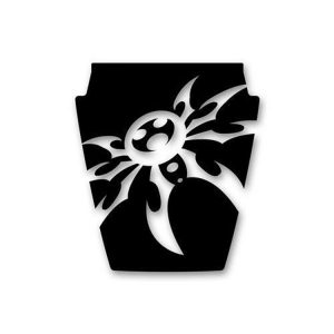 Poison Spyder TJ Mountain Spyder Hood Decal in Black (Black) - 51-14-010-B
