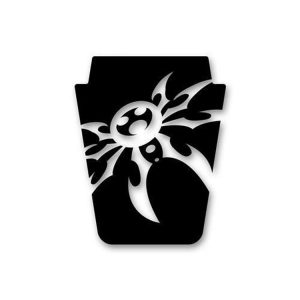 Poison Spyder JK Mountain Spyder Hood Decal in Black (Black) - 51-17-010-B