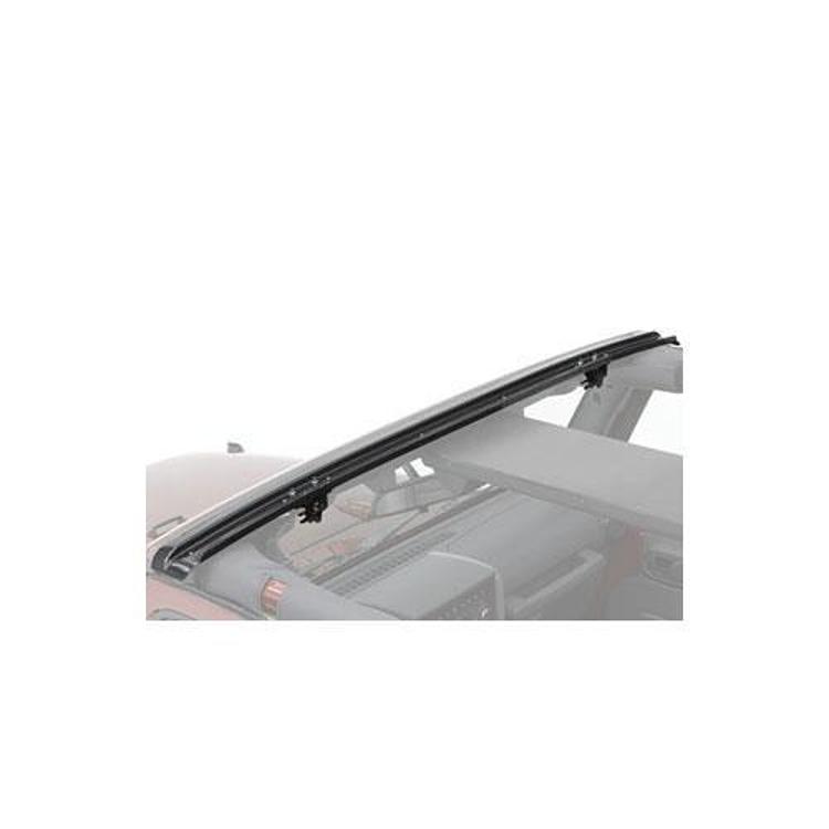 Bestop Quick Detach Windshield Header in Black - 51243-01