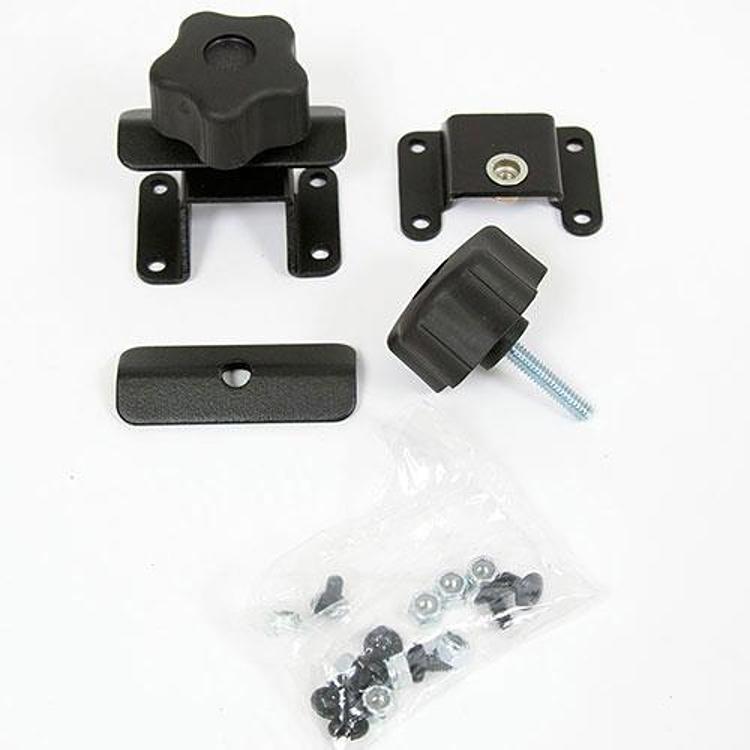 Bestop Quick Detach Windshield Header in Black - 51243-01 - Image 6