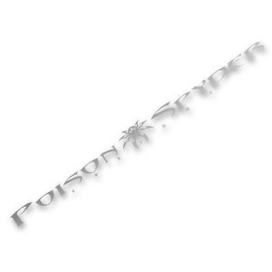 Poison Spyder Windshield Decal in Silver (Silver) - 51-46-001-S