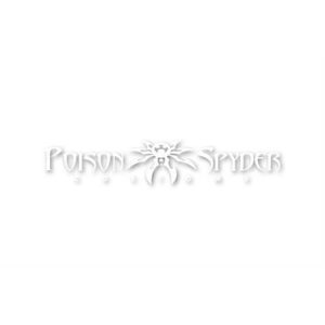 Poison Spyder 12 Inch Poison Spyder Decal in White (White) - 51-46-041-W