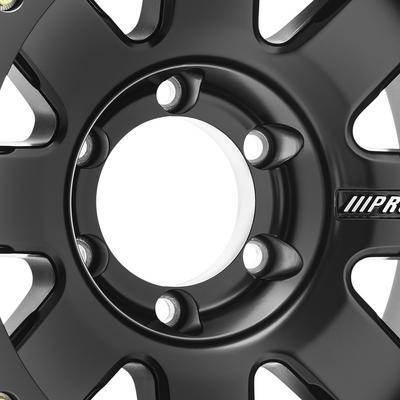 Series 75 17x9 6x5.5 4.75 -6mm SATIN BLACK - Image 2