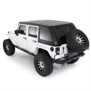 Smittybilt Slant Two-Piece Hardtop (Black) - 518703
