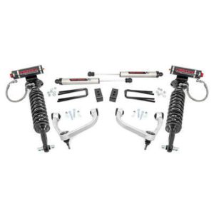 Rough Country Ford 3" Bolt-On Arm Lift Kit with Vertex Struts & V2 Shocks - 54557