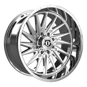 TIS Offroad 547C Series Wheel, 20x10 with 8 on 180 Bolt Pattern - Chrome - 547C-2108919