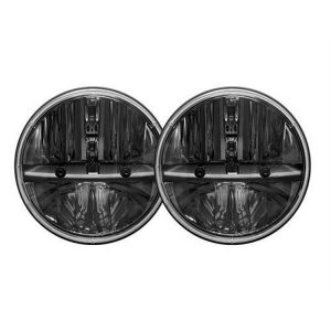 Rigid Industries Truck-Lite 7 Inch Round LED Headlamp Kit (Black) - 55009