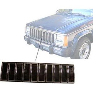 Crown Automotive Radiator Grille (Black/Chrome) - 55013144